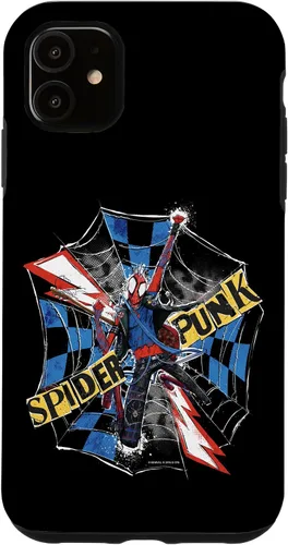 Miniatura 8 de Marvel Spider-Man: Across The Spider-Verse - Carcasa para iPhone 17, diseño de Spider-Punk