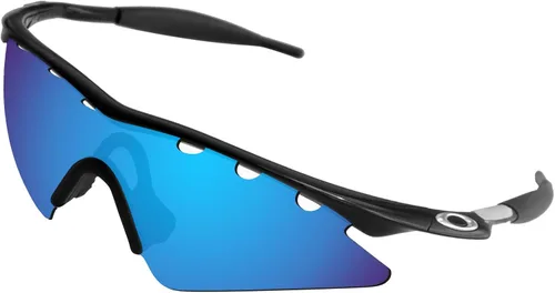 Miniatura 2 de BroLizard - Lente polarizada de repuesto para gafas de sol Oakley M Frame Sweep ventiladas, azul