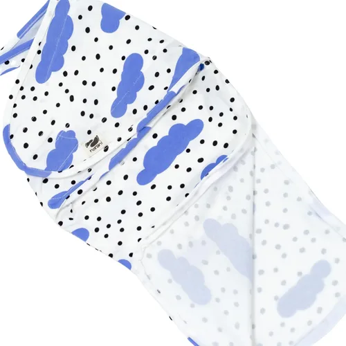 Miniatura 5 de Norani Baby Snugababe Swaddle Pod para recién nacidos – Inserciones seguras de brazo que evitan escape, cierre fácil para cambios de pañales