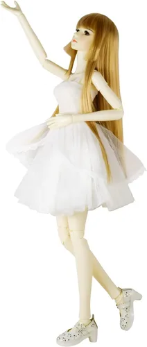 Miniatura 2 de Personalizado 1/3 BJD Muñeca Ballet Bailarín 23.6 in 24 Pulgadas Bola articulada SD Muñecas Articuladas Mueve PVC DIY Muñeca Piel Blanca Maquillaje