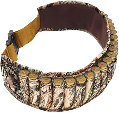 Miniatura 2 de Allen Waterfowl - Cinturón de camuflaje para escopeta con capacidad para 25 conchas Realtree Max-4 camuflado