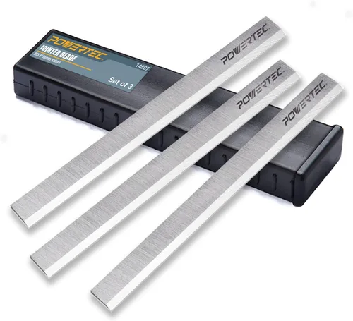 Miniatura 8 de POWERTEC Cuchillas de ensamblador de 6 pulgadas para Delta 37-190 37-195 37-205 37-220 37-275X, JET JJ-6CS Jointer, repuesto para cuchillos