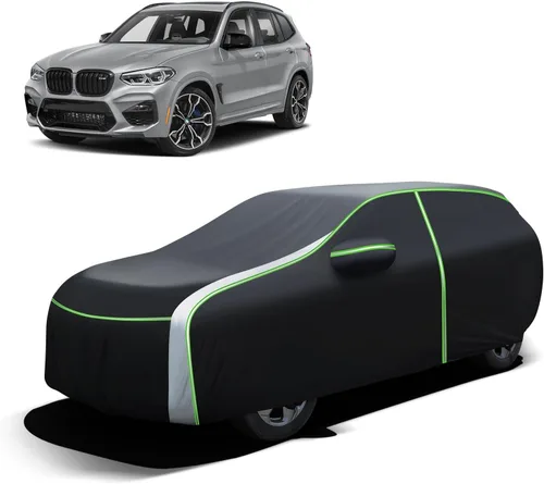 Cartist Car Cover for BMW X3/X3 M 2003-2025 2026, All Weather SUV Car Covers for X3 Accessories, Outdoor Waterproof UV Protection with Zipper &