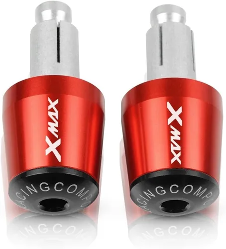 Miniatura 6 de Accesorios de motocicleta para Xmax 7/8 "0.866 in manillar empuñaduras manillar tapa de extremo para Yamaha Xmax 125 250 300 400 X MAX 2017 extremo