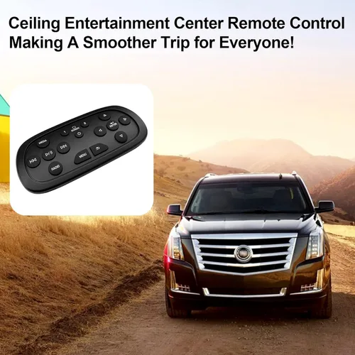 Miniatura 6 de Control remoto de entretenimiento DVD Control de pantalla trasera Reemplazo para Chevy Silverado 1500/2500HD/3500HD 2013-2021, GMC Sierra Yukon