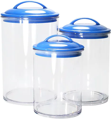 Miniatura 10 de Calypso Basics de Reston Lloyd - Recipientes de acrílico para almacenamiento, espagueti, blanco