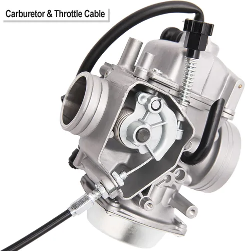 Miniatura 5 de Carburador compatible con Honda Fourtrax 300 350 Foreman 400 450 Rancher 350, repuesto para carburador Honda Fourtrax 300 Foreman 450 Rancher 350