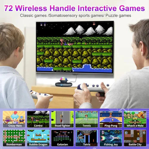 Miniatura 4 de FWFX Tapete de baile para juegos de televisión, almohadilla electrónica musical inalámbrica para niños y adultos, juego de ejercicio activo