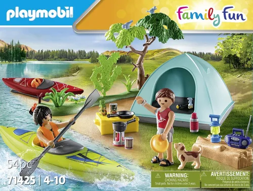 Miniatura 4 de Playmobil Acampada con kayaks
