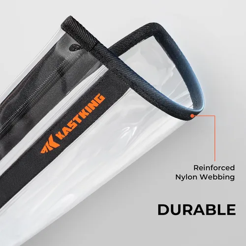 Miniatura 4 de KastKing Bolsa de Almacenamiento para Aparejos de Pesca BaitShield, Bolsa de Aparejos de Pesca, Bordes Sellados, Protección Resistente al Agua