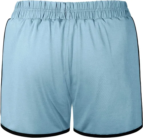 Miniatura 2 de Fulbelle - Pantalones cortos deportivos de doble capa para mujer, elásticos, con bolsillos
