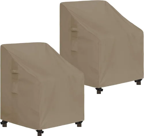 Miniatura 22 de Easy-Going Funda impermeable para silla de patio, resistente a los rayos UV, para exteriores, resistente a la intemperie, con costuras selladas