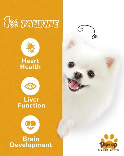 Miniatura 5 de PAWUP Golosinas para Perros Cecina de Pollo Envuelta en Batata Dulce, Ingredientes Naturales con Taurina, Golosinas para Perros Sin Granos, 12.5 oz