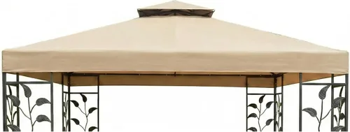 Garden Winds Toldo de repuesto duradero 350 compatible con modelos de cenador Aldi Leaf de 10 x 10 pies 7884-15, 7884 (2015-2016), color beige