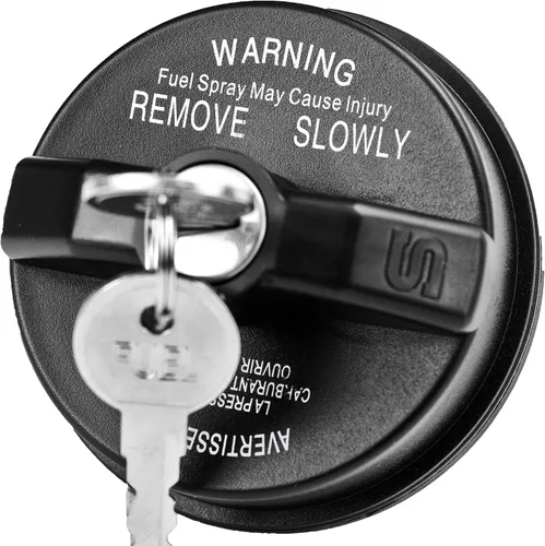 Tapa de Gasolina con Cerradura, Tapa de Combustible con Cerradura de Repuesto 5278655AA Para Dodge Jeep Chrysler 2000-2020 - Ram 1500 2500 3500,