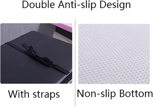 Miniatura 4 de Tapete largo para banco de 2 y 3 plazas para interiores y exteriores, con lazos de fijación, almohadilla de asiento de banco de piel sintética, Beige