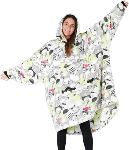 Miniatura 20 de THE COMFY Dream Squishmallows Oversized Wearable Blanket for Women and Kids, Ultrasoft Plush Light Microfiber Blankets