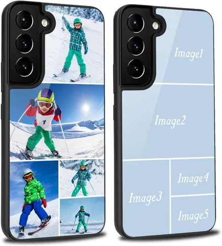 Miniatura 9 de Funda de goma para teléfono compatible con Samsung Galaxy S26/S25/Edge/S24/S23/S23 Ultra/S23 Plus/S22/S21/S21 FE/S20 FE/Note 20 Ultra/10 con iPhone
