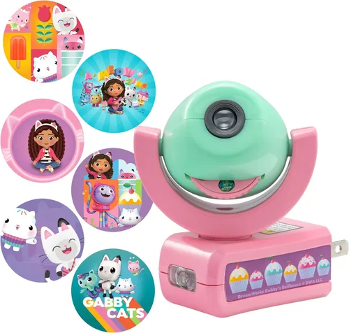 Miniatura 10 de Projectables Disney Princess - Luz nocturna LED para niños, proyector, enchufe, sensor del atardecer al amanecer, Belle, Jasmine, Ariel, Moana