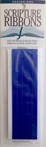 Marcapáginas de cinta Design One para Escrituras - Proporciona marcapáginas/herramienta de referencia rápida (Azul)