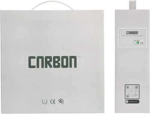 Miniatura 6 de Filamento para impresora 3D PETG de grado alimenticio certificado ECO - CARBON by Comfy Materials - Probado en laboratorio, compatible con la FDA