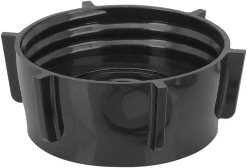 Miniatura 7 de Juego de 6 tarros de vidrio con tapa cuadrada de 5 tazas con cuchilla Fusion compatible con licuadoras Oster