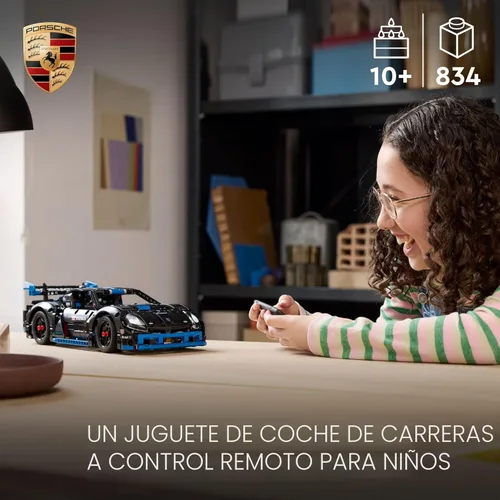 Miniatura 2 de LEGO Technic Porsche GT4 e-Performance - Coche de carreras de juguete, auto a control remoto con detalles auténticos, modelo interactivo Porsche