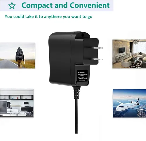 Miniatura 3 de Adaptador de cargador de corriente CA/CC 1A + cable USB compatible con cámara Nikon Coolpix P900 s AW130 s