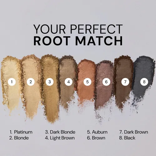 Miniatura 2 de L'ANGE HAIR RootMatch - Polvo instantáneo para cubrir raíces, oculta grises y puntos dispersos, extiende los reflejos, transferencia y resistente al