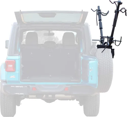 Miniatura 5 de Let's Go Aero TireBiter 2-Bike VRack Carrier para neumáticos de repuesto Compatible con cámara de respaldo (modelo B00987)