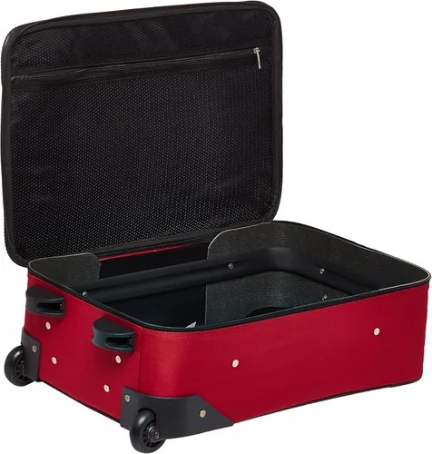 Miniatura 6 de American Tourister Fieldbrook XLT Softside - Equipaje vertical, RojoNegro