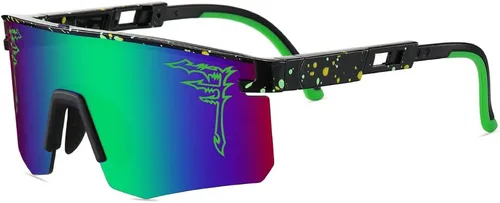 Miniatura 8 de ACEXPNM Gafas de sol de béisbol de dos tamaños UV400 para adultos, niños y jóvenes, hombres y mujeres, para deportes al aire libre
