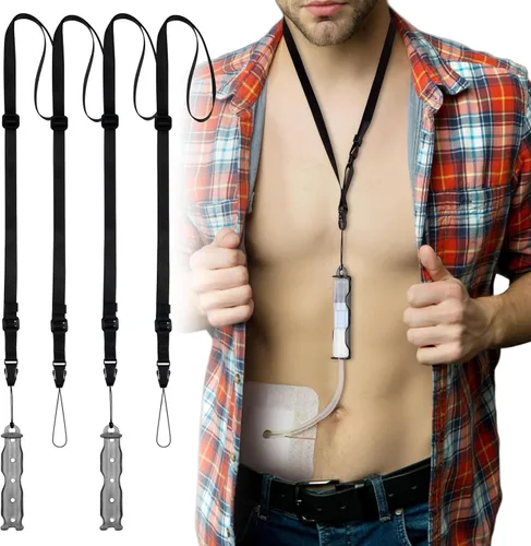 Miniatura 8 de Soporte de catéter de diálisis peritoneal para Baxter con cordones ajustables para catéter PD y accesorios de diálisis peritoneal para protección