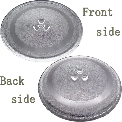 Miniatura 6 de Microwave Plate Round Glass Tray Microwave Oven Cooking Plate , For 9.6" 10.6'' 12.4'' Microwave Oven Flat Turntable Plate Replacement Flat Base