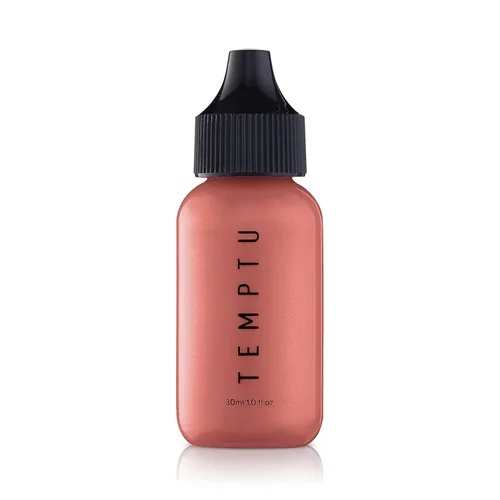 Miniatura 12 de TEMPTU Rubor de aerógrafo de lona perfecto: maquillaje altamente pigmentado de larga duración, cobertura construible, lavado de color luminoso