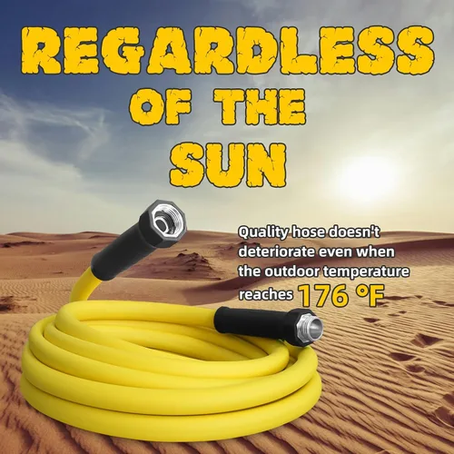 Miniatura 6 de OEBLD Manguera interior de agua para autocaravana de 5/8 pulgadas, manguera segura para agua potable fresca de 15 pies para cámper, jardín, barco