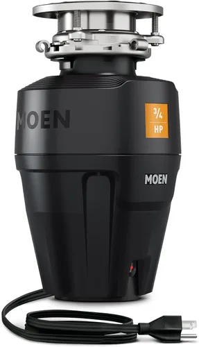 Miniatura 9 de Moen Gray EX Series Prep Series - Eliminador de basura de 1/2 caballos de fuerza, EX50C