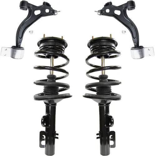 Miniatura 86 de Detroit Axle - Brazos de control superiores traseros para Chrysler 300 Dodge Challenger Charger Magnum, reemplazo del conjunto de brazos de control