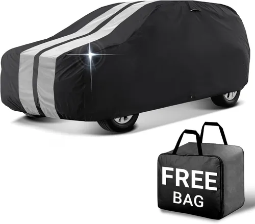 Miniatura 20 de iCarCover Funda de coche personalizada para Kia Rio Hatchback (2016-2023), impermeable, para todo tipo de clima, lluvia, nieve, UV, protector solar
