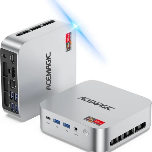 Miniatura 9 de ACEMAGIC Computadoras mini PC Windows 11 Pro, Ryzen R2544 8GB DDR4 RAM 256GB SSD, pantalla 4K triple pantalla WiFi 5 BT4.2 RJ45 para el hogar