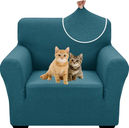 Miniatura 45 de XINEAGE Fundas elásticas nuevas para sillón 2025, 1 pieza, protector para silla de sala de estar, funda gruesa y suave con parte inferior elástica