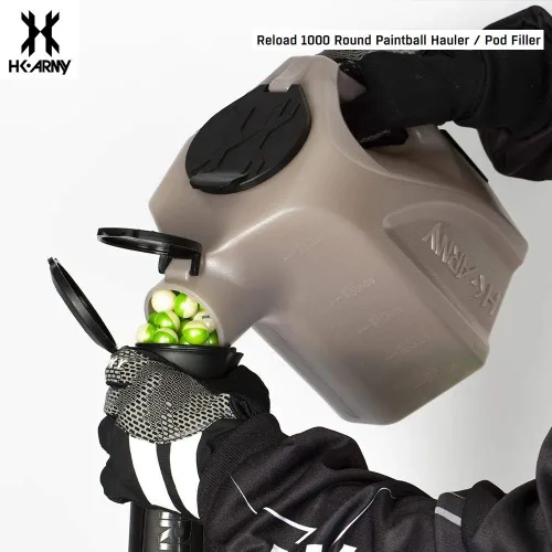 Miniatura 3 de HK Army Recarga el transportador de bolas de paintball Humo claro
