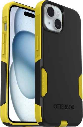 Miniatura 8 de OtterBox Funda de la serie Commuter para iPhone 14 y iPhone 13 (solamente), color negro, delgada y resistente, apta para bolsillo, con protección