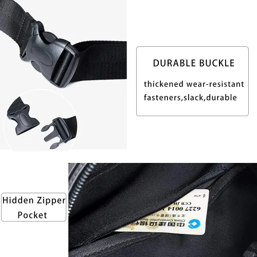 Miniatura 6 de Riñoneras para mujeres y hombres, bolsa holográfica luminosa para el pecho, paquete de cintura geométrica para viajes, festivales, correr, deportes