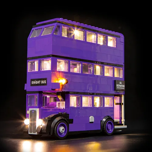 Miniatura 7 de YEABRICKS Luz LED para el modelo de bloques de construcción del Callejón Diagon de Harry Potter Tiendas de Magia 76444