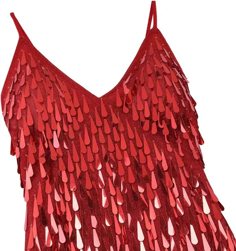 Miniatura 5 de Aislor - Vestido de baile con lentejuelas brillantes para mujer