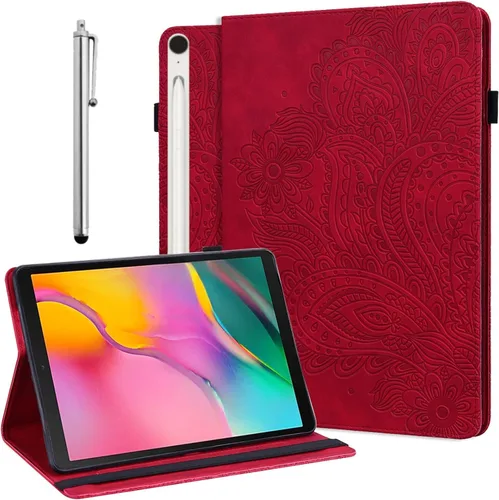 Miniatura 11 de ALILANG Funda para Samsung Galaxy Tab S10 Lite/S10 FE/S9 FE 10.9 pulgadas/Tab S9 11 pulgadas con lápiz capacitivo, múltiples ángulos de visión