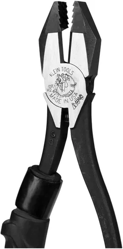 Miniatura 9 de Klein Tools M2017CSTA Alicates de Hierrero de Cabeza Delgada, Fabricados en Estados Unidos, Agarre Acolchado Milkers, Cortadores Laterales