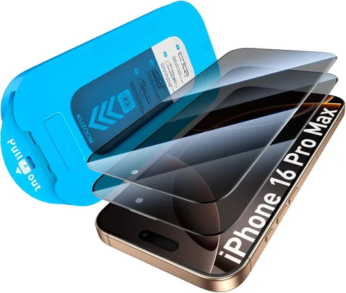 Miniatura 19 de KUZOOM Paquete de 2 protectores de pantalla HD para iPhone 17/16 Pro [6.3 pulgadas], alta definición claridad 9H+ vidrio templado, película