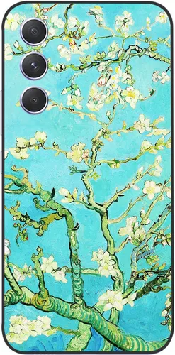 Miniatura 25 de Berkin Arts Wassily Kandinsky - Funda de silicona compatible con Samsung Galaxy A52 5G 4G/A52S 5G, color campo colorido Moongate (varios círculos)